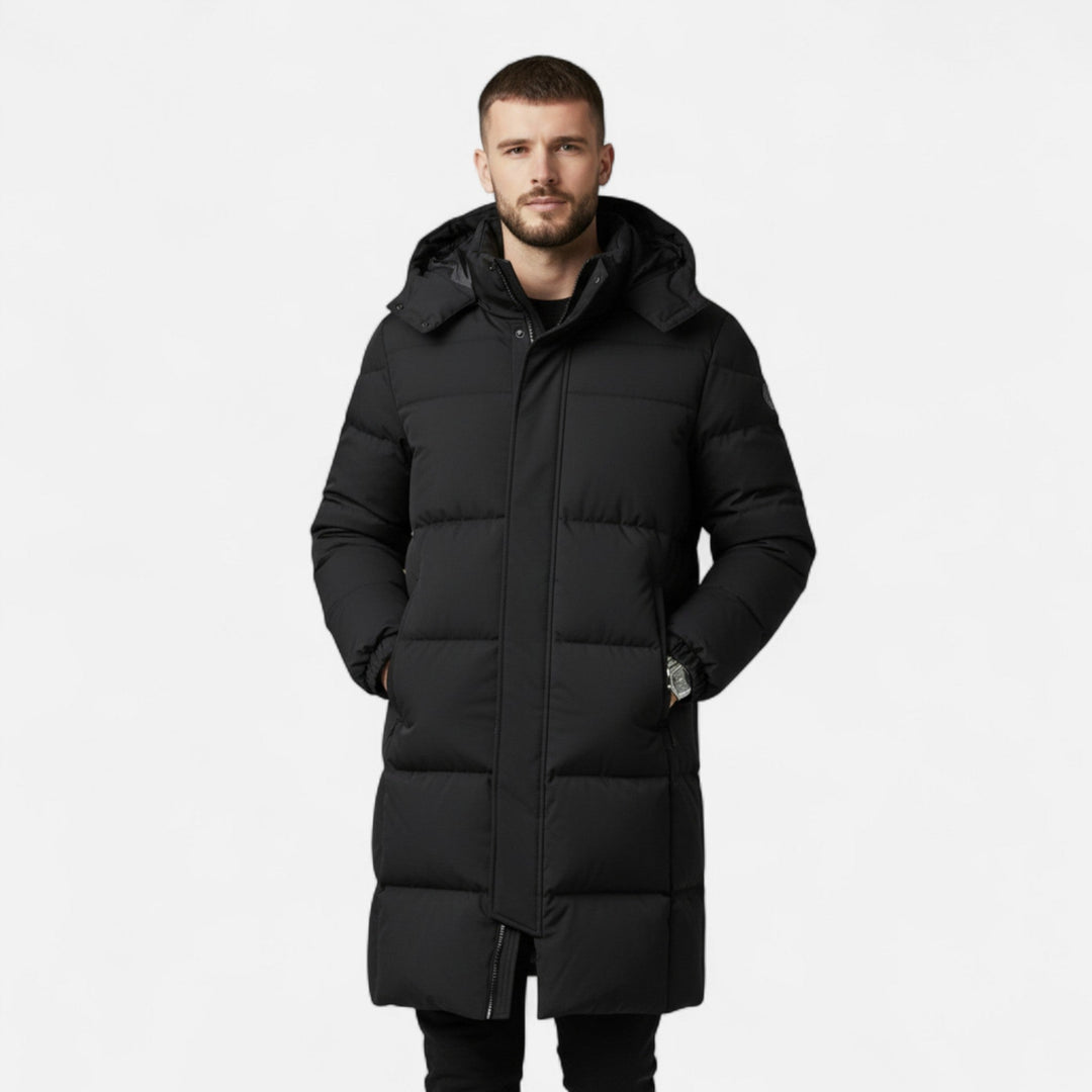 Charles Maison | Unisex Long Cotton Puffer Jacket