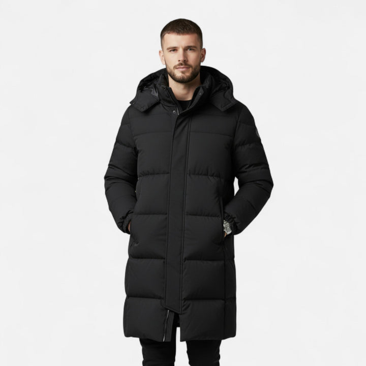Charles Maison | Unisex Long Cotton Puffer Jacket