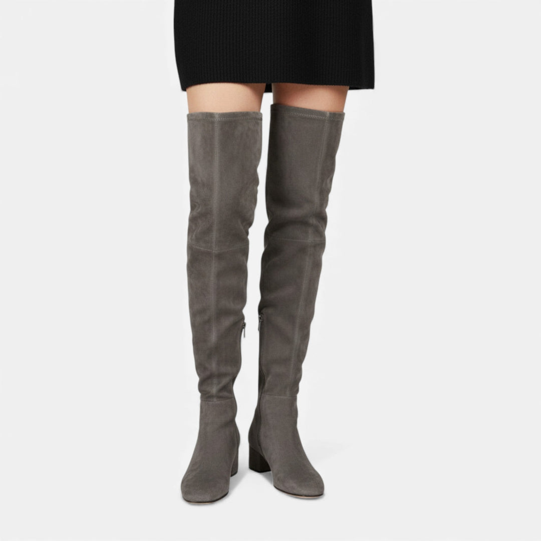 Charles Maison | Women’s Over-the-Knee Synthetic Suede Winter Boots