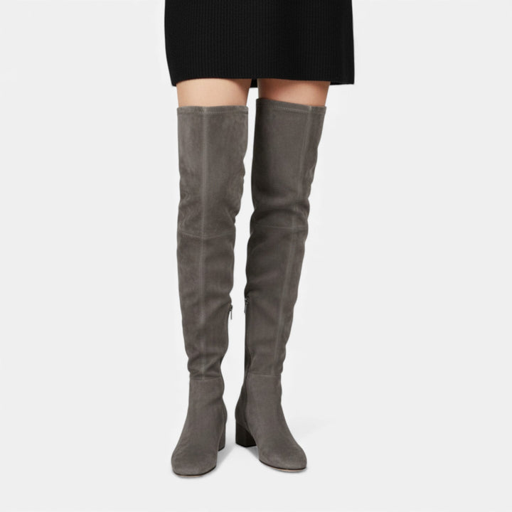 Charles Maison | Women’s Over-the-Knee Synthetic Suede Winter Boots