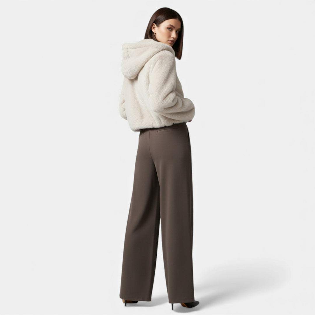 Charles Maison | Women’s Wide-Leg High-Waist Trousers