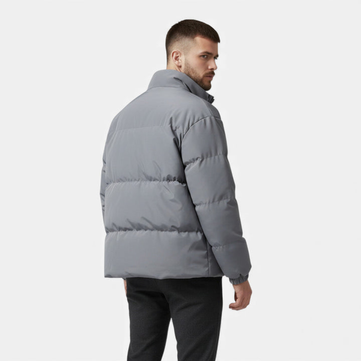 Charles Maison | Men’s Plush Puffer Jacket for Autumn/Winter