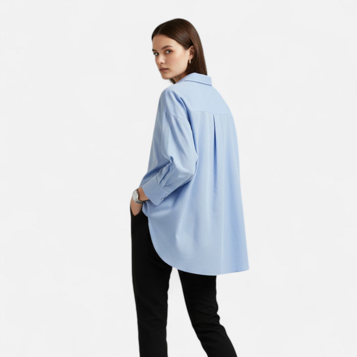 Charles Maison | Women's Cotton Oxford Shirt