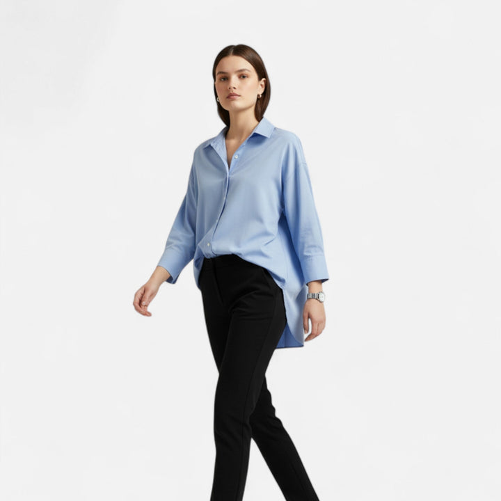 Charles Maison | Women's Cotton Oxford Shirt