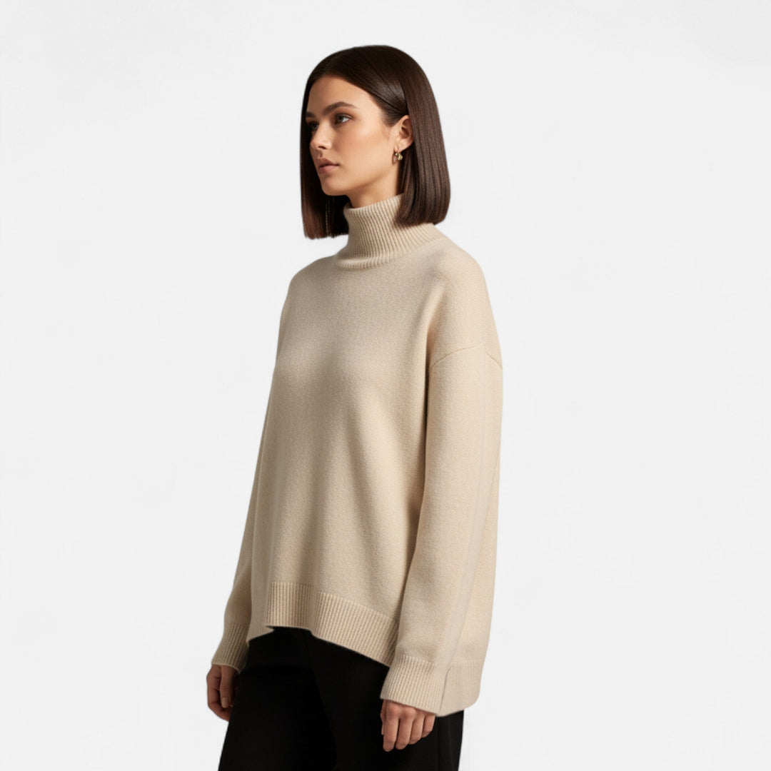 Charles Maison | Women's Cashmere Sweater Turtleneck Sweater
