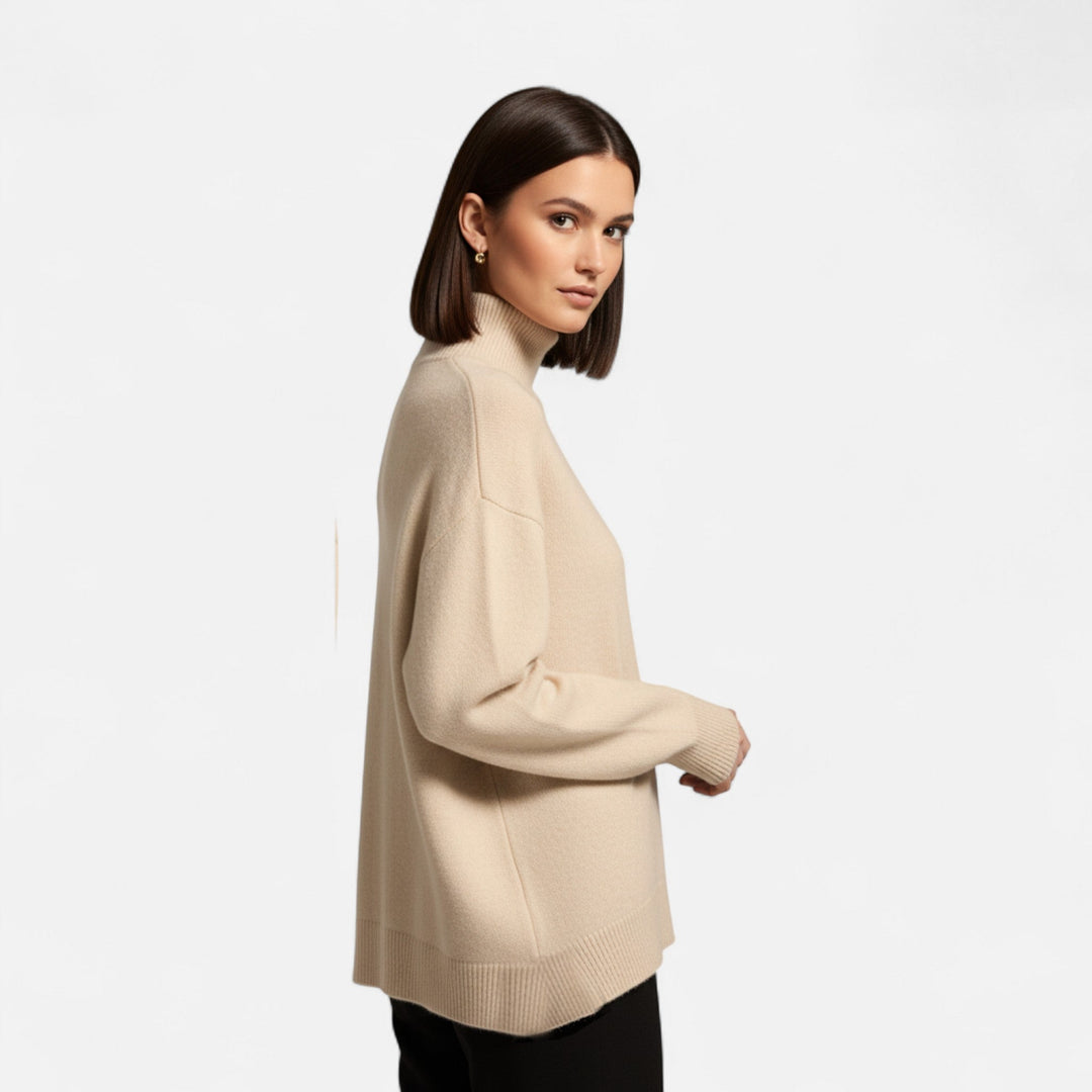 Charles Maison | Women's Cashmere Sweater Turtleneck Sweater
