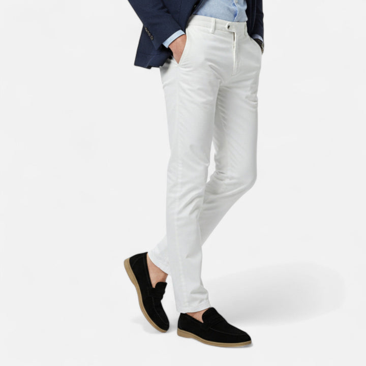 Charles Maison | Men’s Suede Loafers | Classic Slip-On Elegance