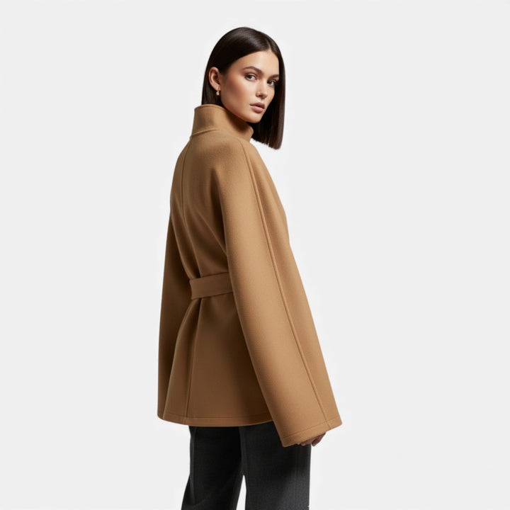 Charles Maison | Women’s Short Belted Cape Coat