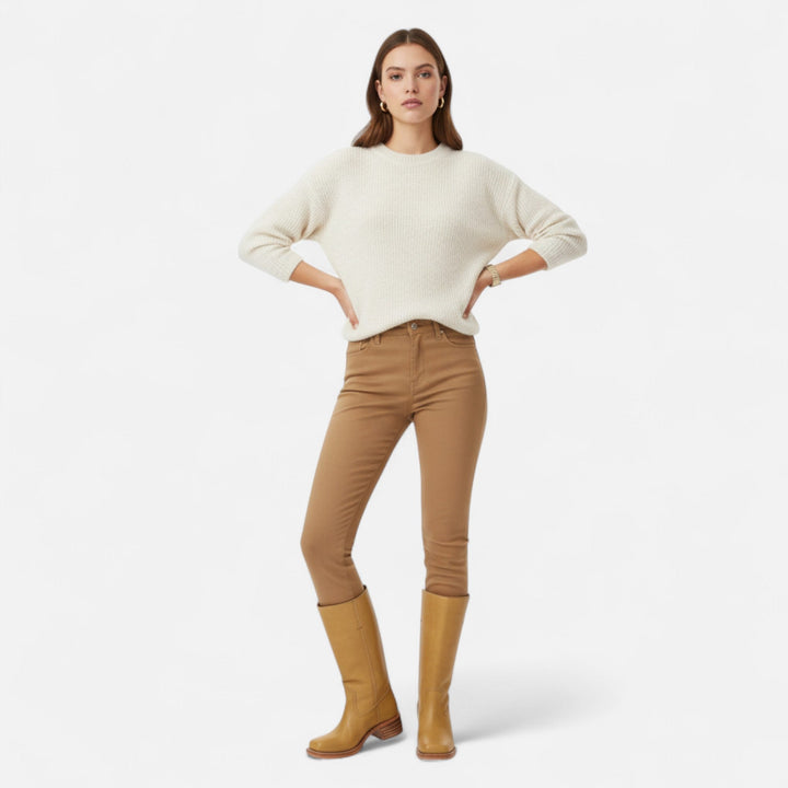 Charles Maison | Women’s Glossed Equestrian Thigh-High Boots