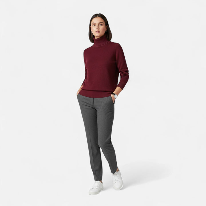 Charles Maison | Women's Plush Turtleneck – Heritage Winter Warmth