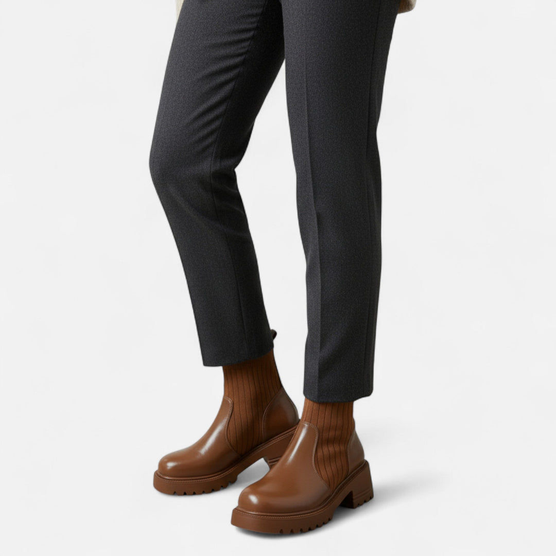 Charles Maison | Women’s Modern Slip-On Ankle Boots