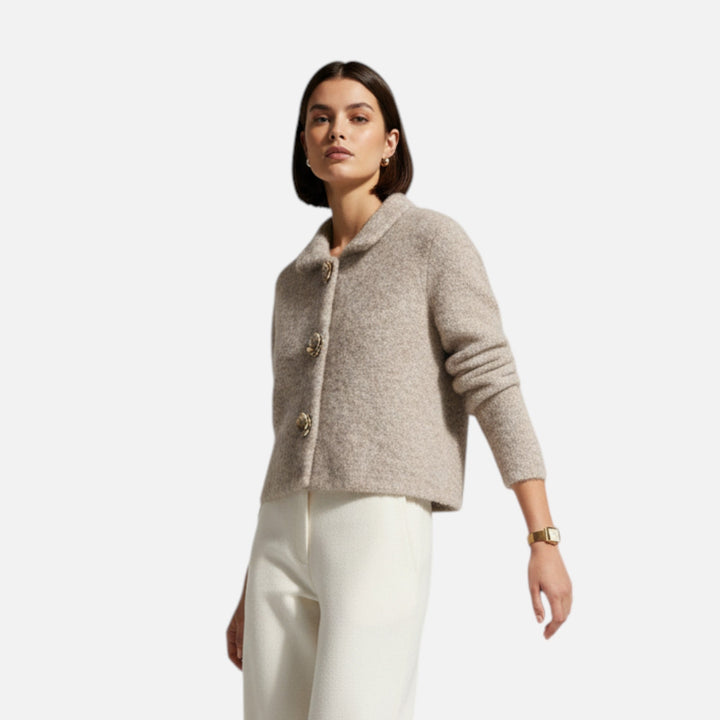Charles Maison | Women's Floral Button Cardigan