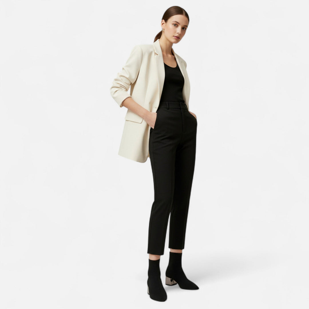 Charles Maison | Women’s Sock Boots – Sculpted Autumn Elegance