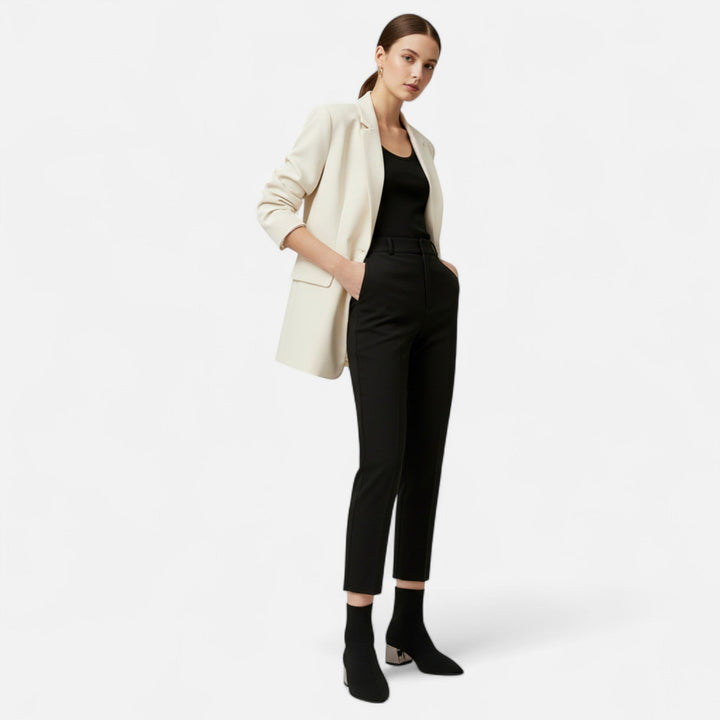Charles Maison | Women’s Sock Boots – Sculpted Autumn Elegance