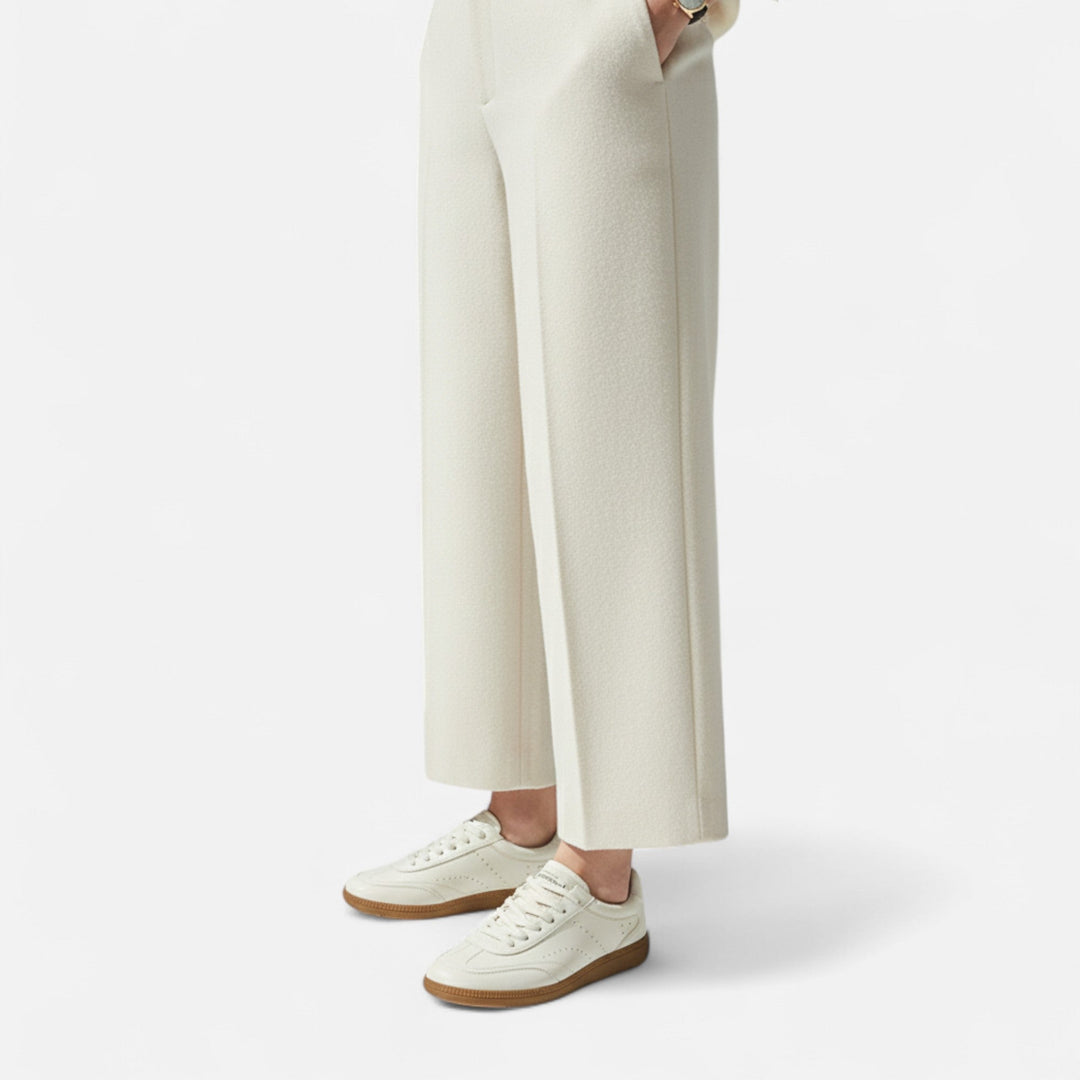 Charles Maison | Women's Classic White Sneakers