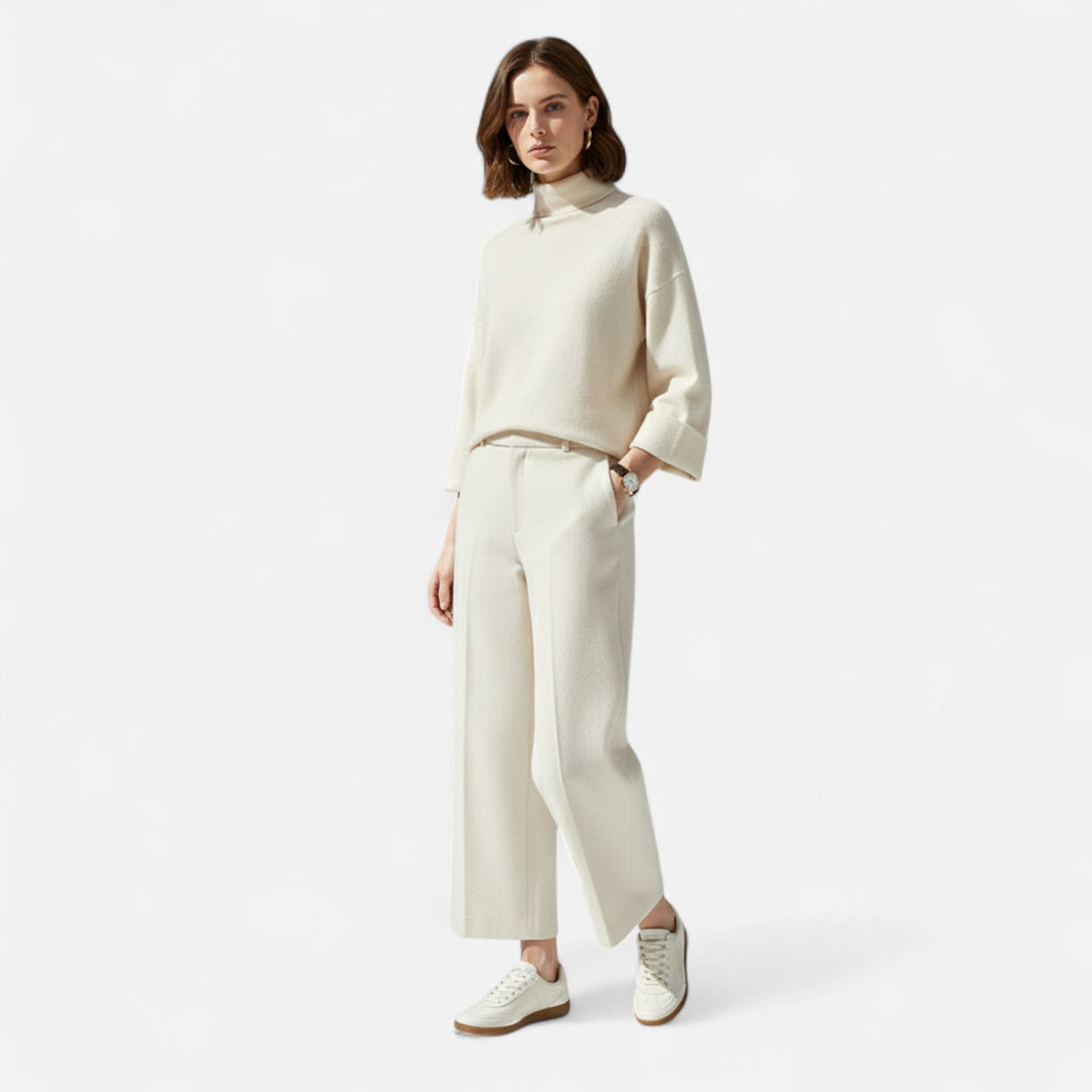 Charles Maison | Women's Classic White Sneakers