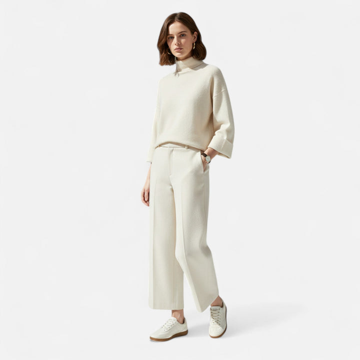 Charles Maison | Women's Classic White Sneakers