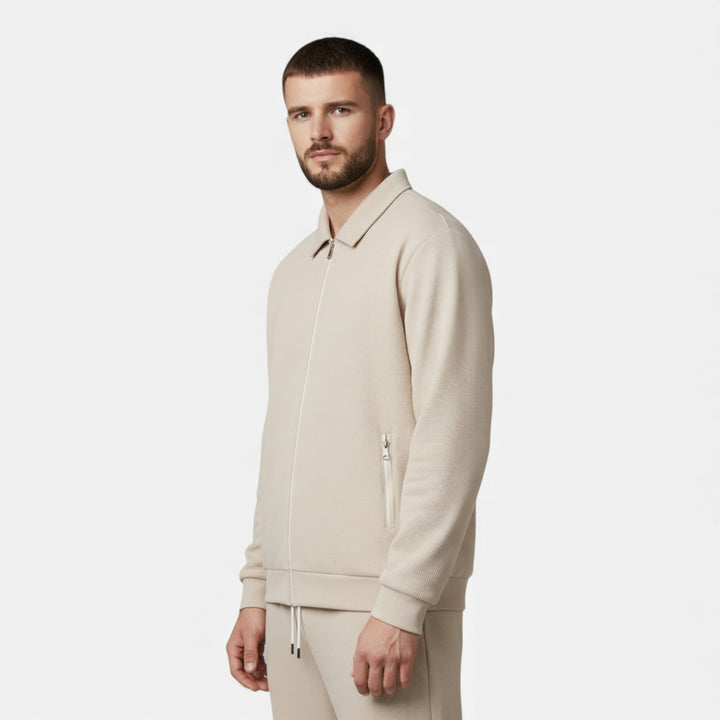 Charles Maison | Men’s 2-Piece Waffle Knit Casual Outfit