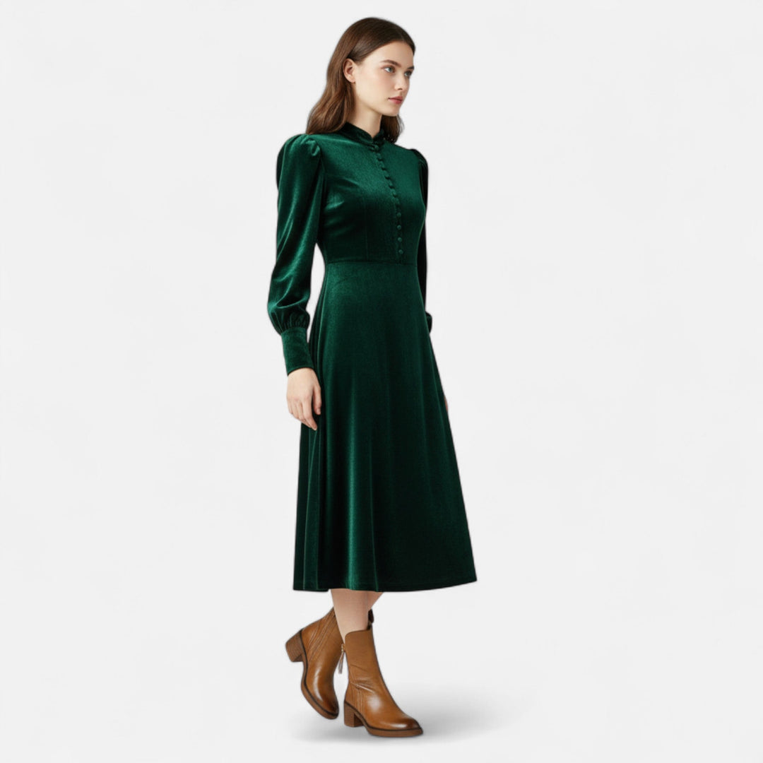 Charles Maison | Women’s Roman Leather Flat Heel Boots