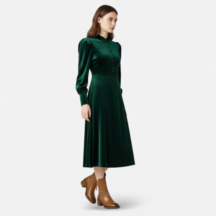 Charles Maison | Women’s Roman Leather Flat Heel Boots