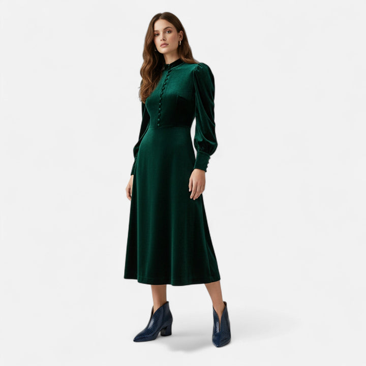 Charles Maison | Women’s Patent Leather V-Cut Ankle Boots