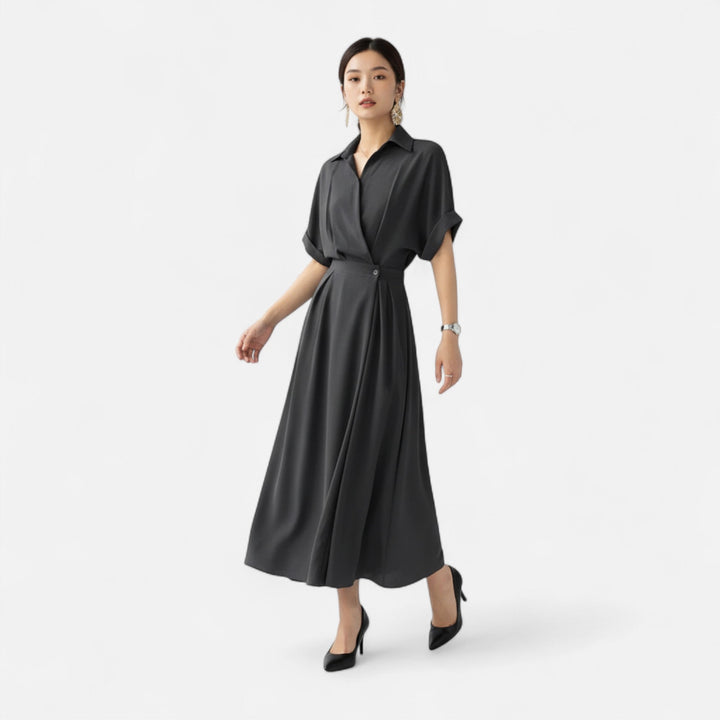 Charles Maison | Women’s Shirt-Dress in Cotton-Blend Riviera Heritage