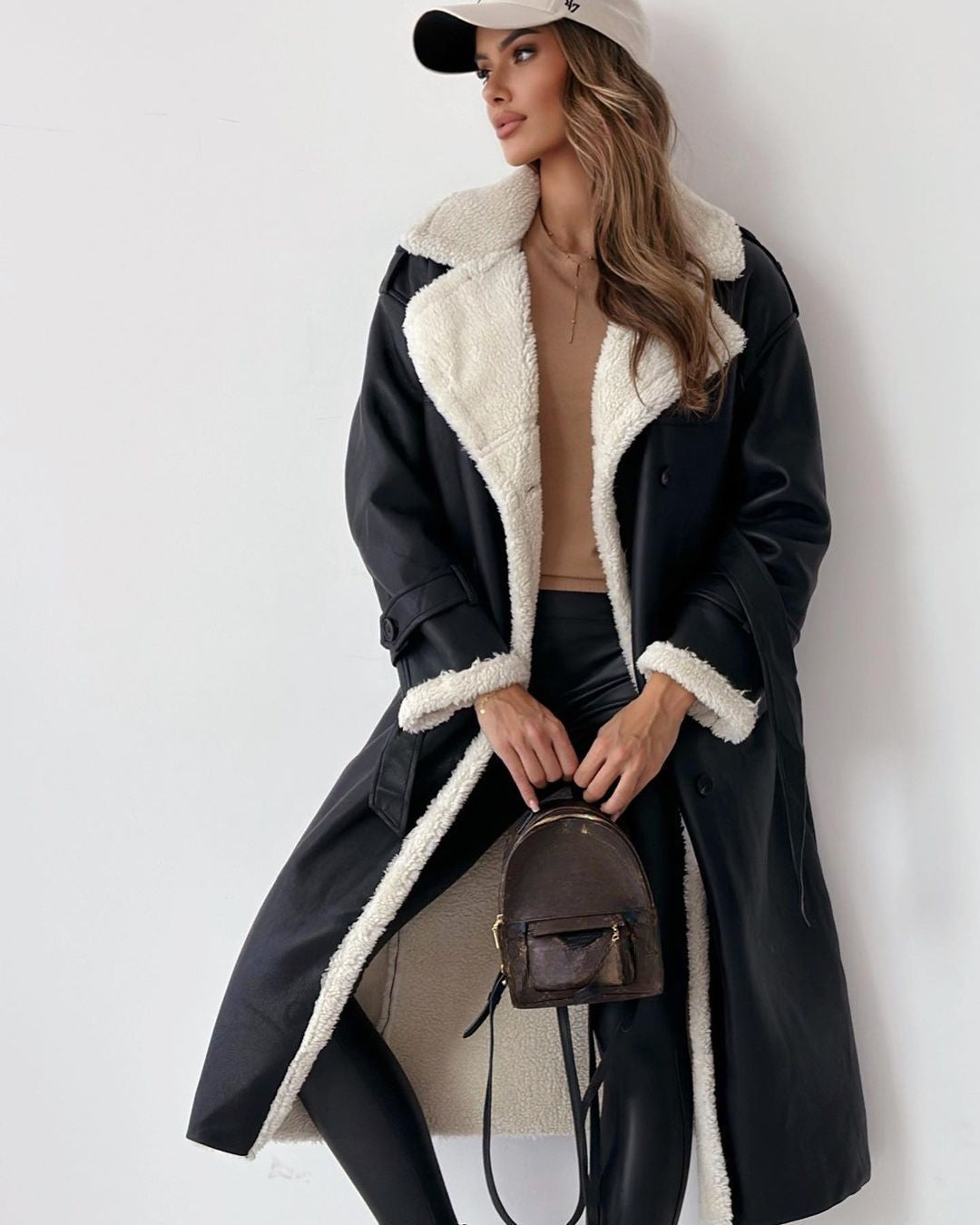 Teddy Shearling Coat