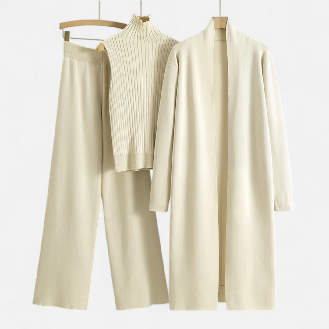 Charles Maison | Women’s Knitted 3-Piece Cardigan Set