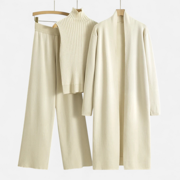Charles Maison | Women’s Knitted 3-Piece Cardigan Set