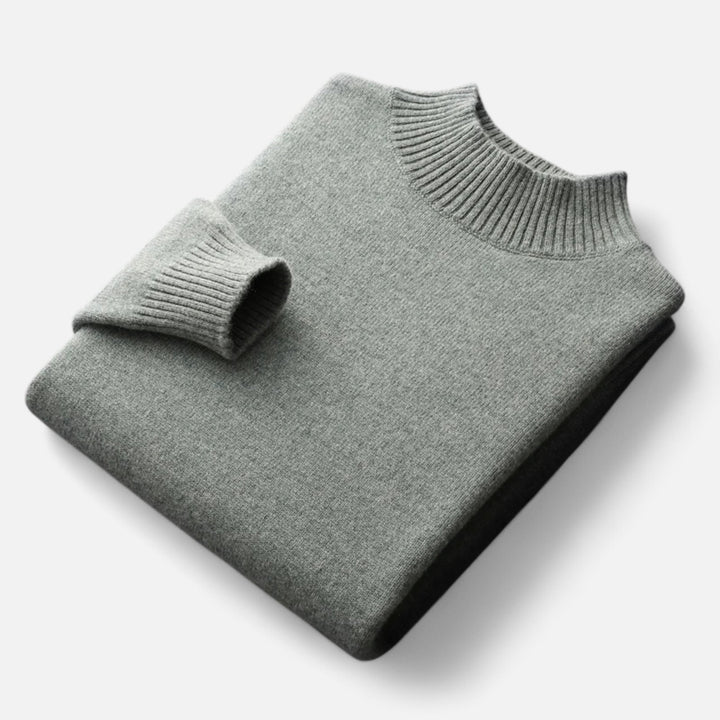 Charles Maison | Men’s Pure Wool Turtleneck Sweater