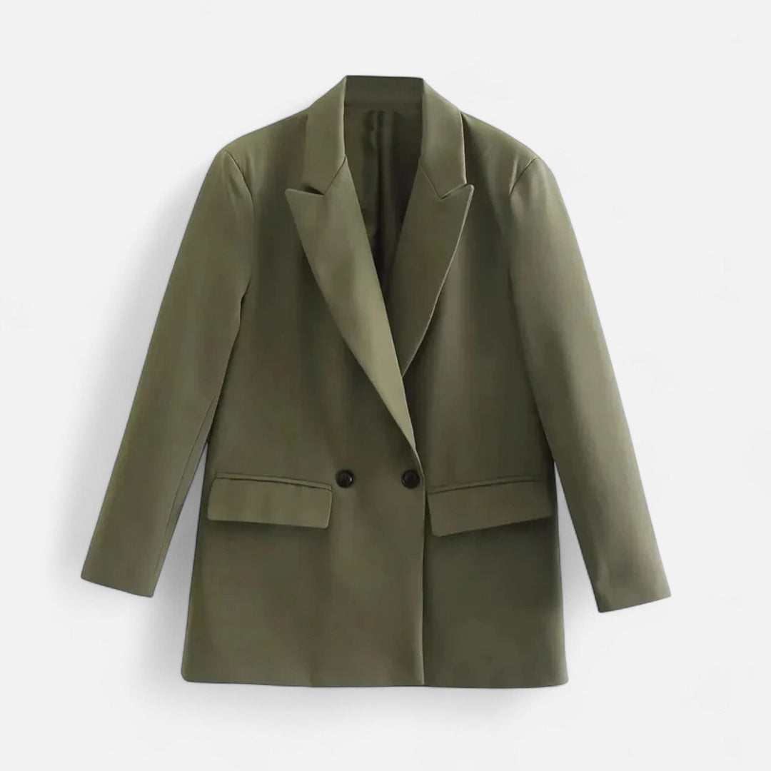 Charles Maison | Women’s Double-Breasted Vintage Blazer