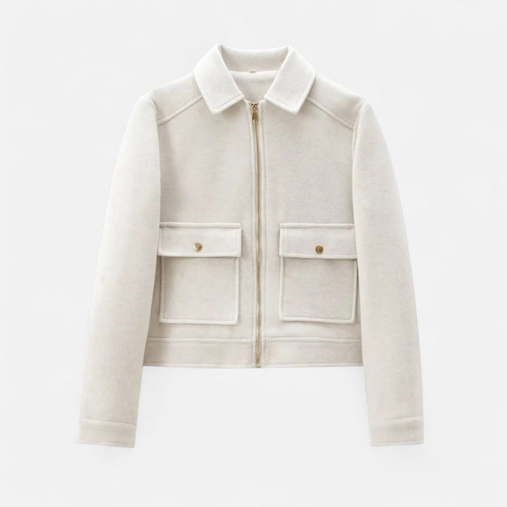 Charles Maison | Women’s Elegant Winter Zip Jacket