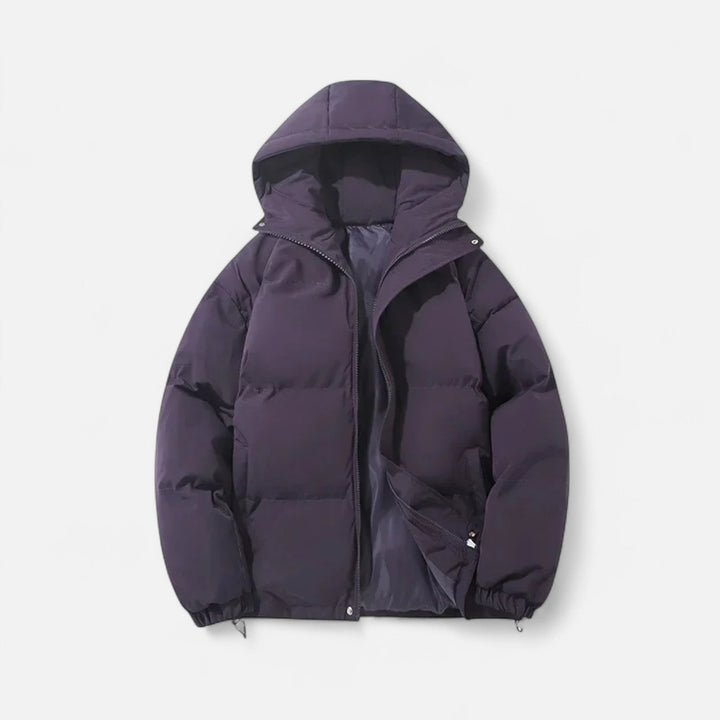 Charles Maison | Unisex Hooded Cotton Puffer Jacket