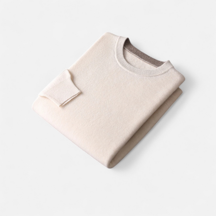 Charles Maison | Men’s Loose-Fit Cashmere Wool Jumper