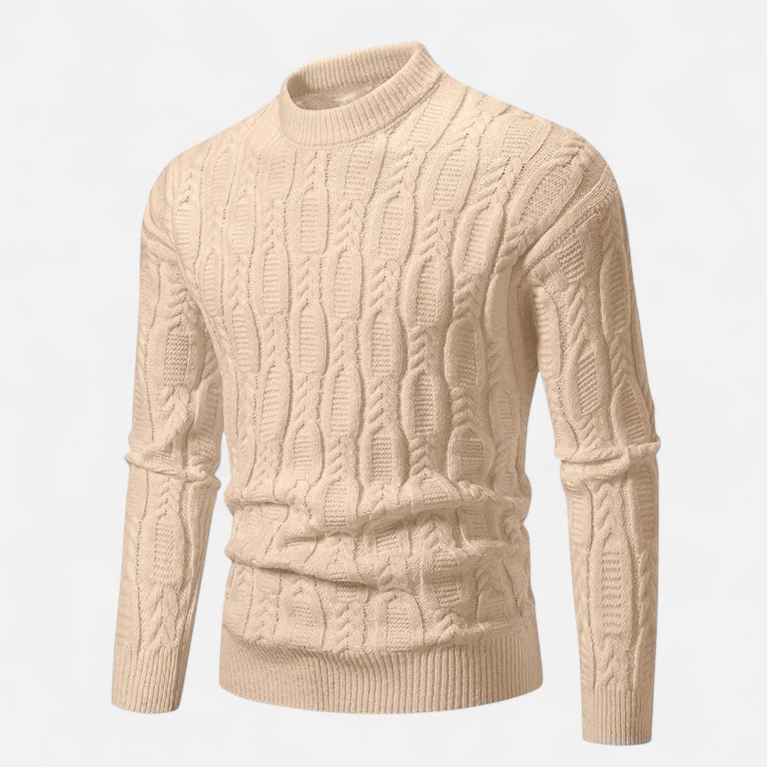 Charles Maison | Men’s Classic Crewneck Knit Sweater