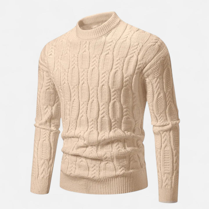 Charles Maison | Men’s Classic Crewneck Knit Sweater