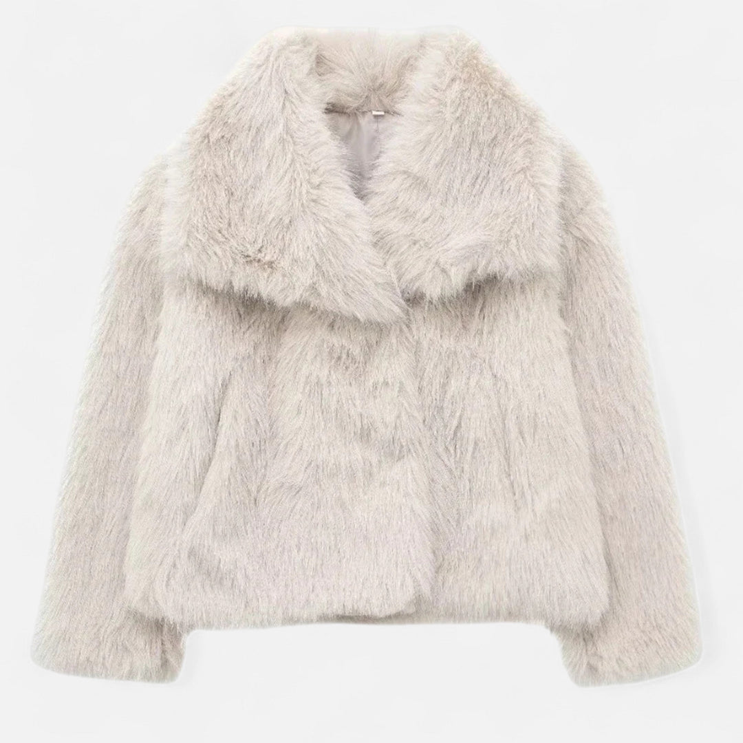 Charles Maison | Women’s Plush Faux Fur Winter Coat
