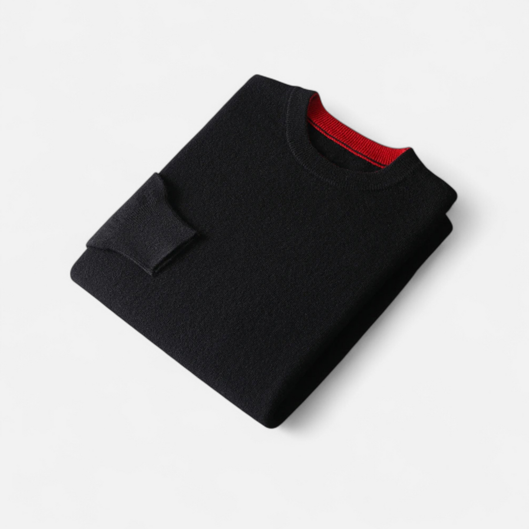 Charles Maison | Men’s Loose-Fit Cashmere Wool Jumper