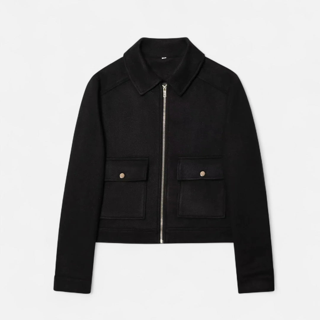 Charles Maison | Women’s Elegant Winter Zip Jacket
