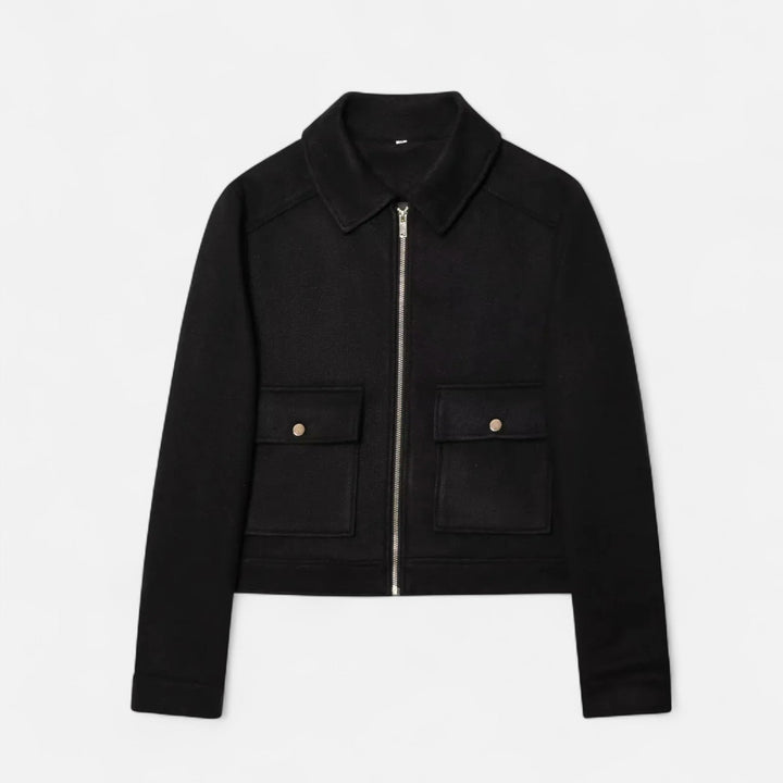 Charles Maison | Women’s Elegant Winter Zip Jacket