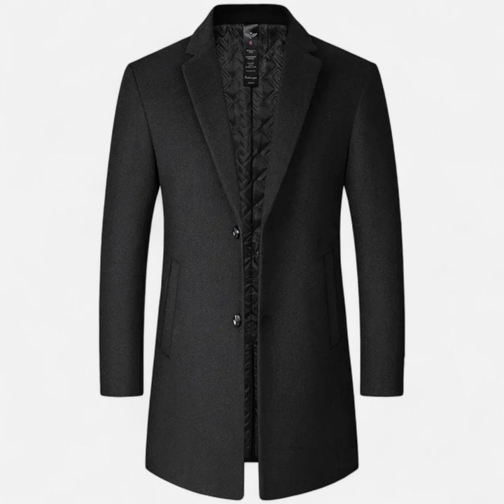 Charles Maison | Men’s Classic Wool Overcoat