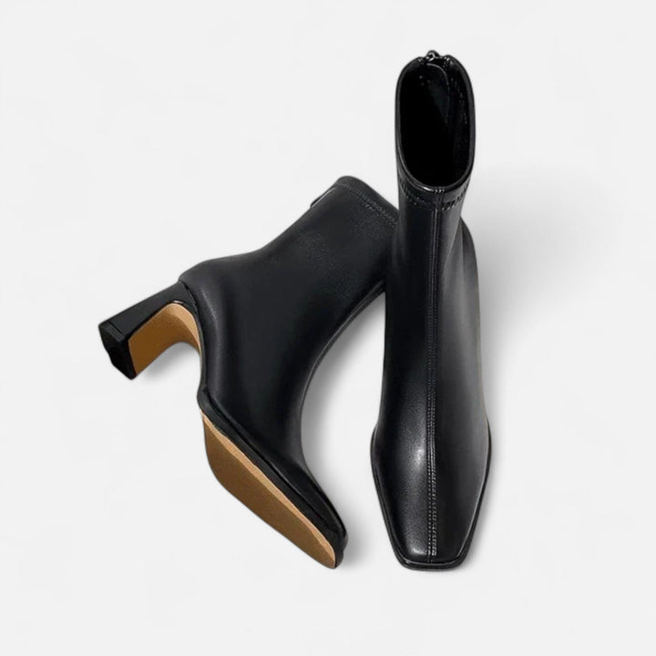 Charles Maison | Women’s Vintage Square-Toe Ankle Boots