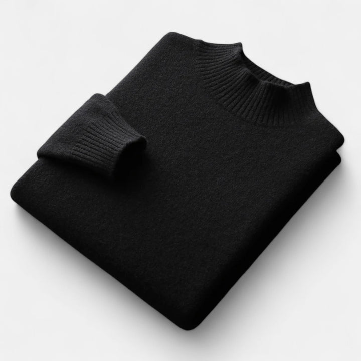 Charles Maison | Men’s Pure Wool Turtleneck Sweater