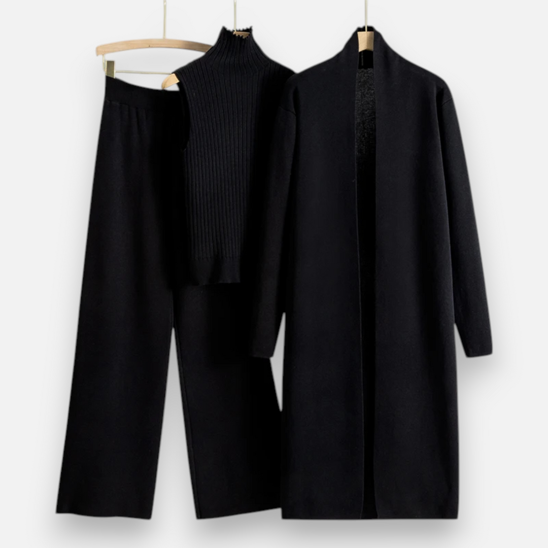 Charles Maison | Women’s Knitted 3-Piece Cardigan Set