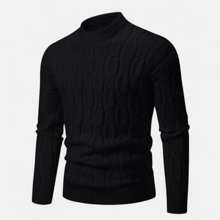 Charles Maison | Men’s Classic Crewneck Knit Sweater