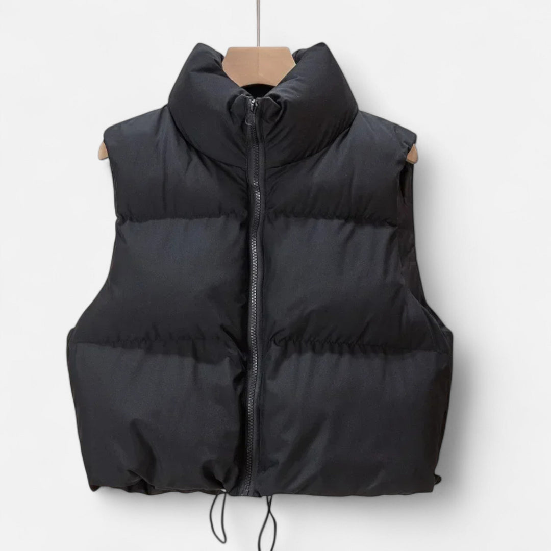 Charles Maison | Women’s Elegant High-Waist Winter Vest