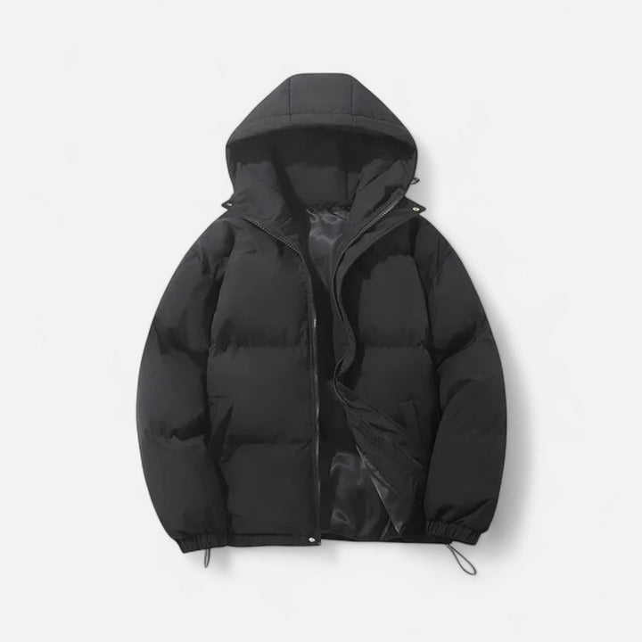 Charles Maison | Unisex Hooded Cotton Puffer Jacket