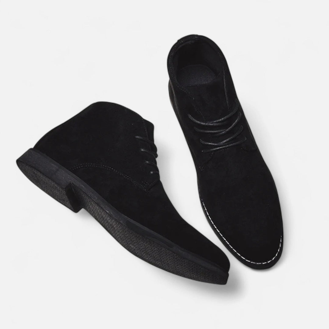 Charles Maison | Men’s Suede Chelsea Boots — Khaki Heritage