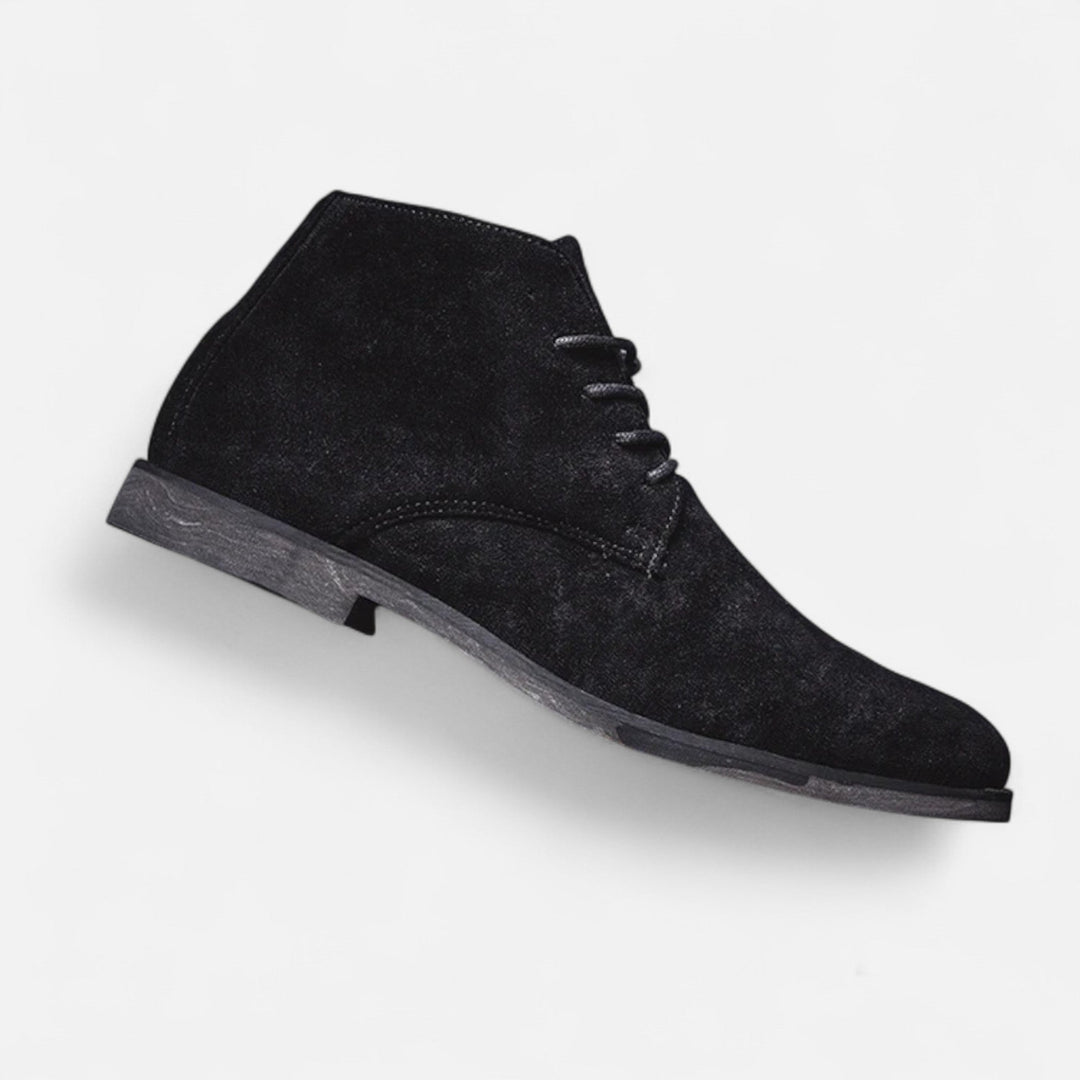 Charles Maison | Men’s Suede Chelsea Boots — Khaki Heritage
