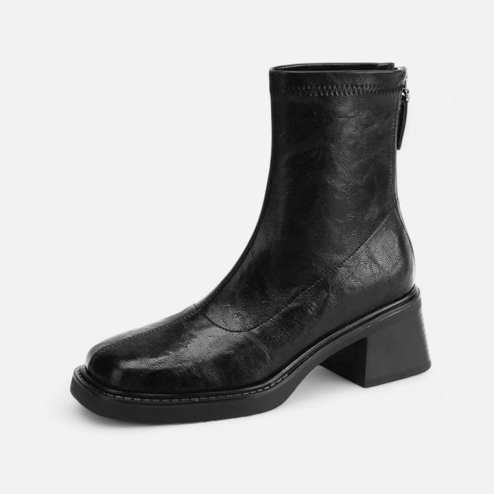 Charles Maison | Women’s Leather Boots – Refined Urban Classic
